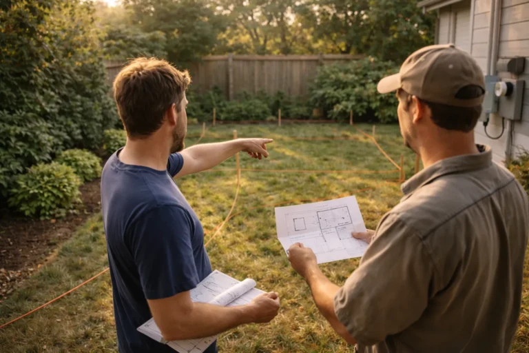 Kantoor in de tuin bouwen